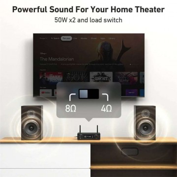 Arylic H50 Ολοκληρωμένος Ενισχυτής Hi-Fi Stereo